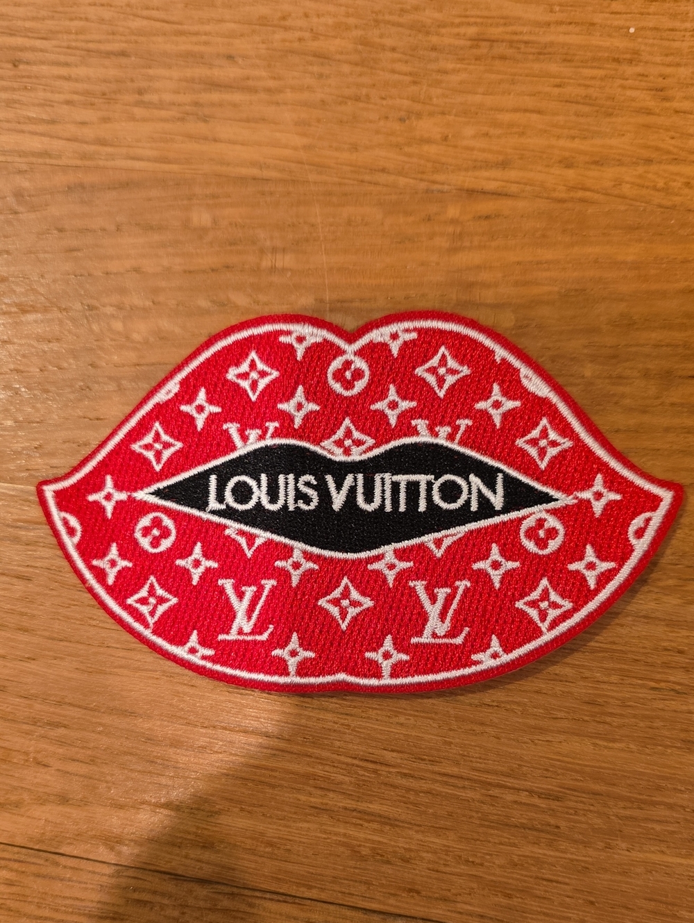 Lips Iron On Patch